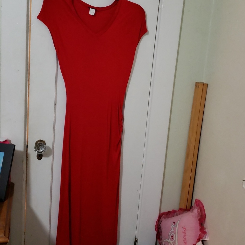 Red dress
